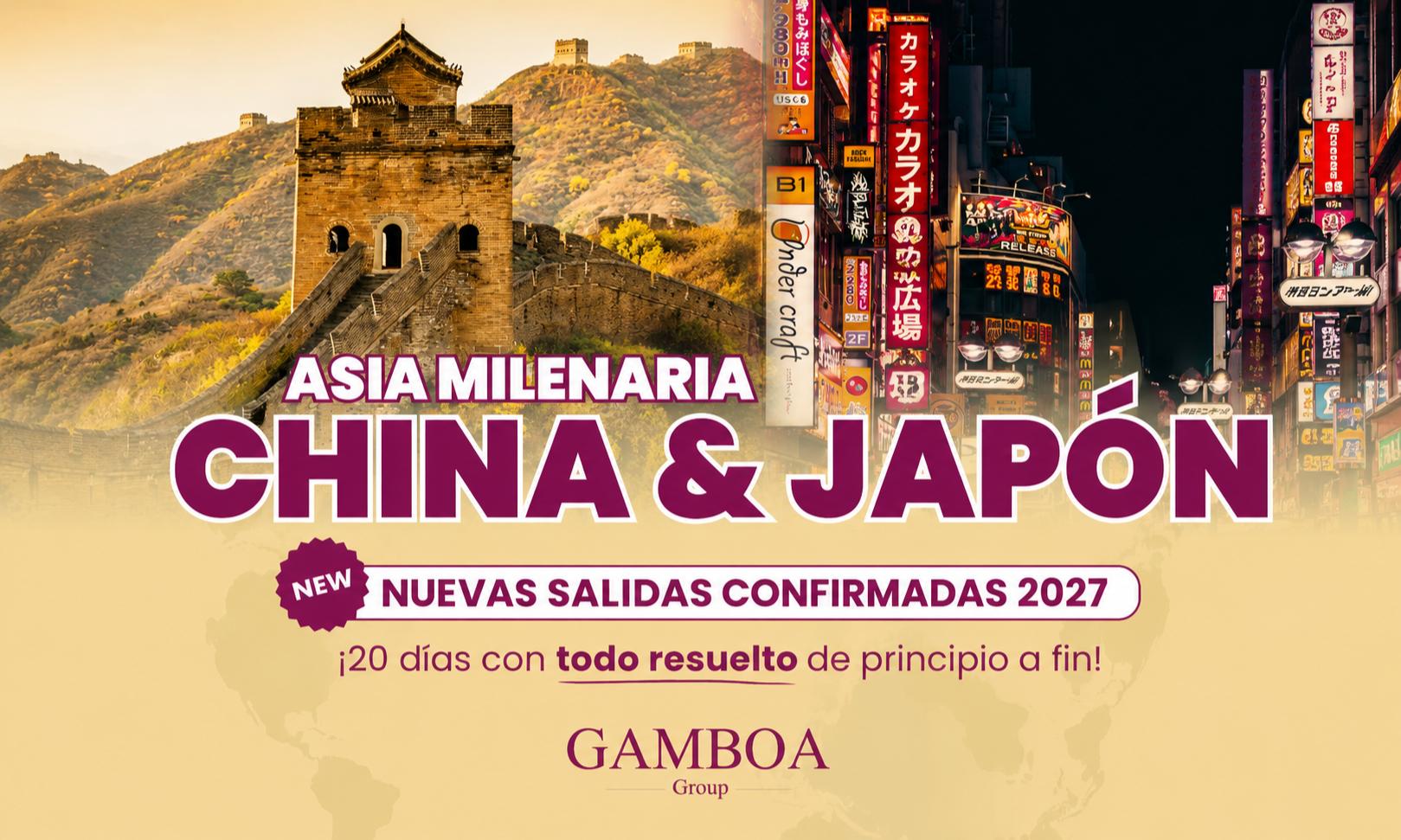 Asia Milenaria - China y Japon 2027